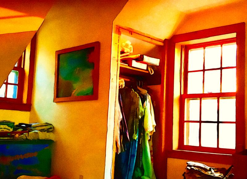 Early Morning Bedroom Window