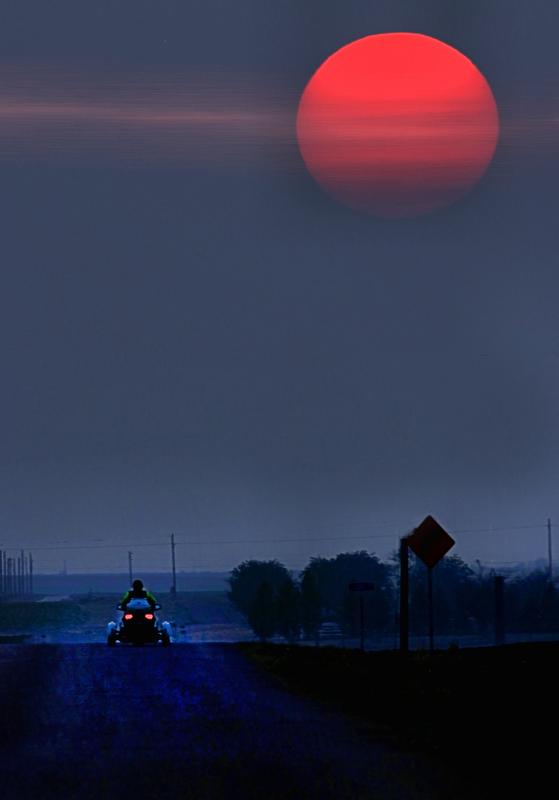 Evening Rider