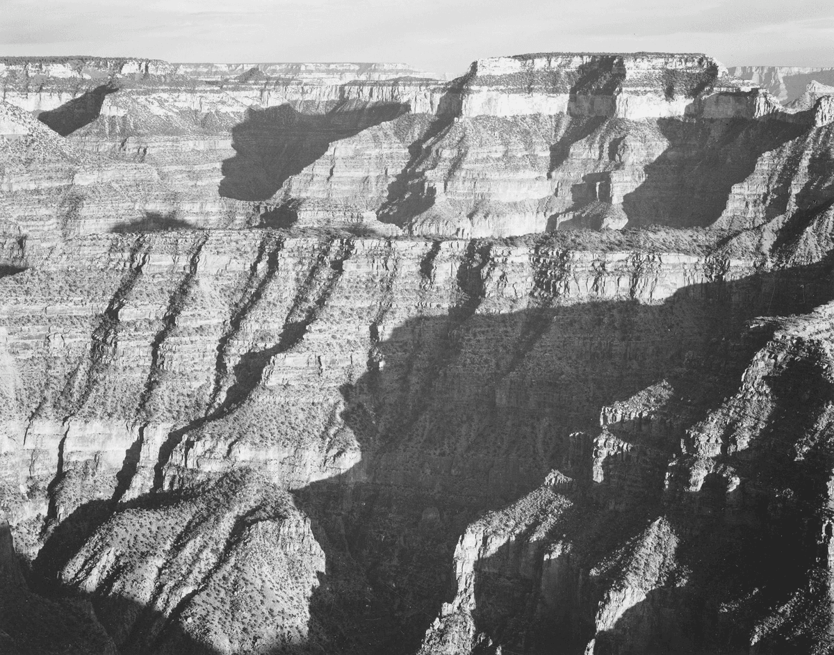 Grand Canyon from North Rim, 1941