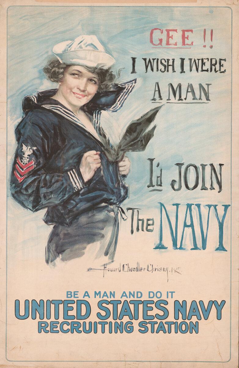 GEE! I Wish I were a Man