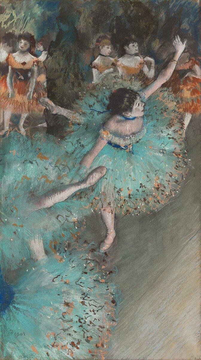 Swaying Dancer or Dancer in Green