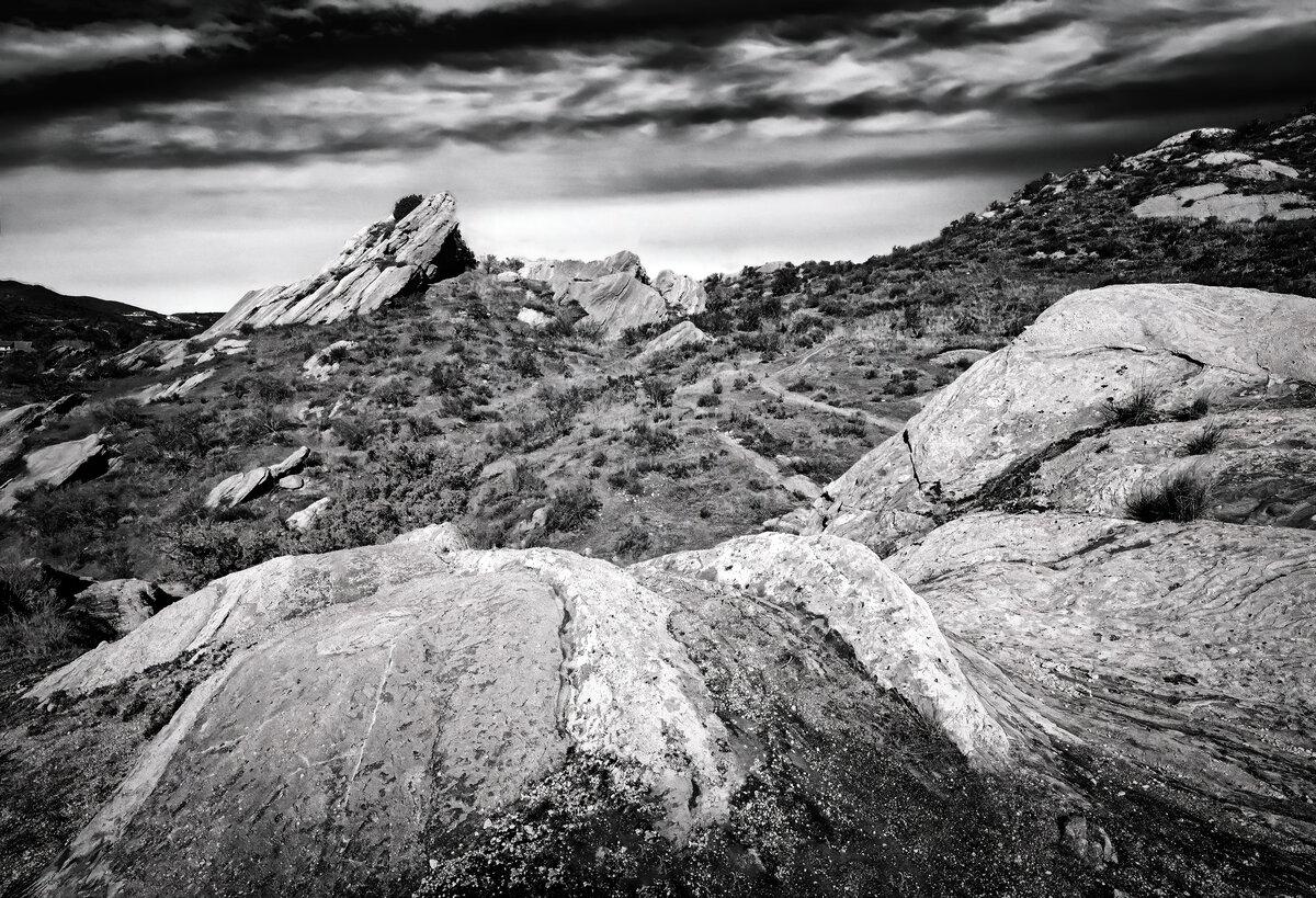 Uplifted Strata: Vasquez Rocks Geological Study