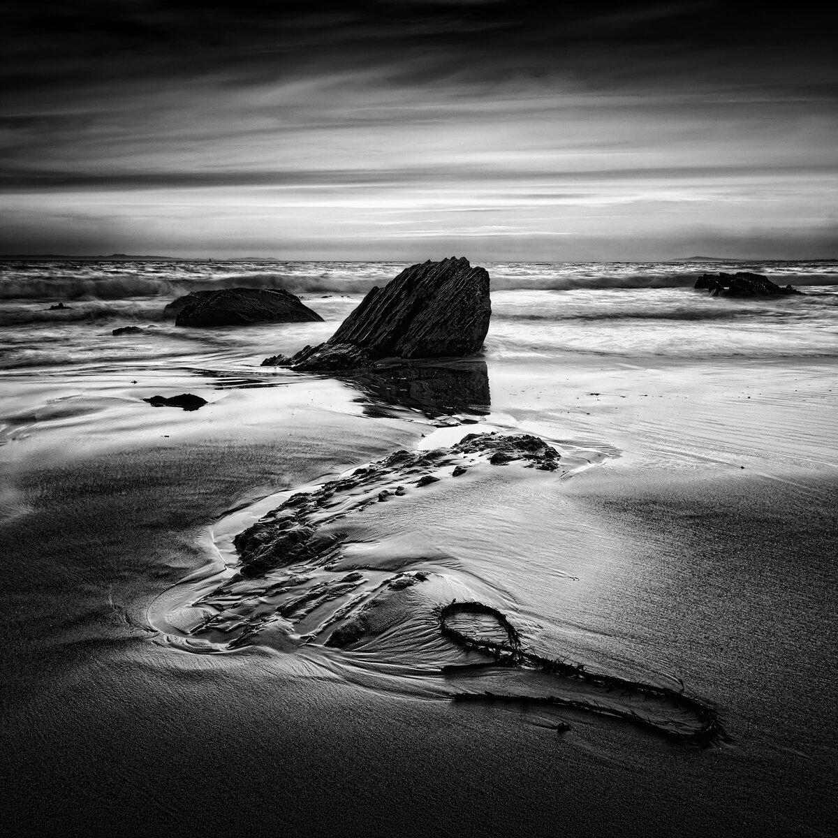 Pacific Solitude: Dusk at Crystal Cove