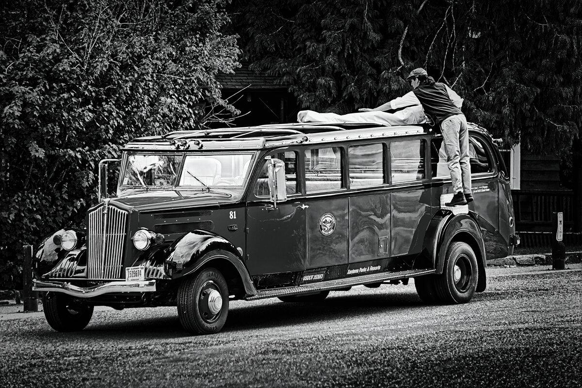 Rolling History: Glacier's Red Jammer