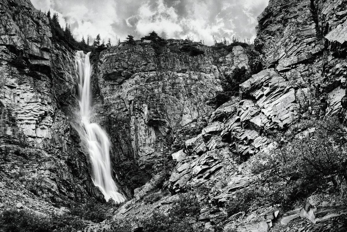 Volcanic Strata: Upper Apikuni Falls