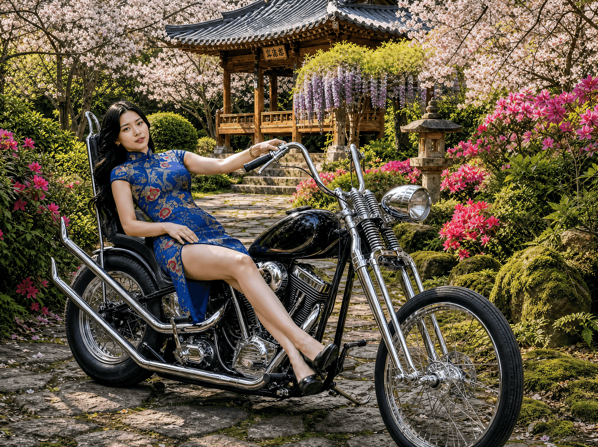 Hanok Garden: Silk Queen