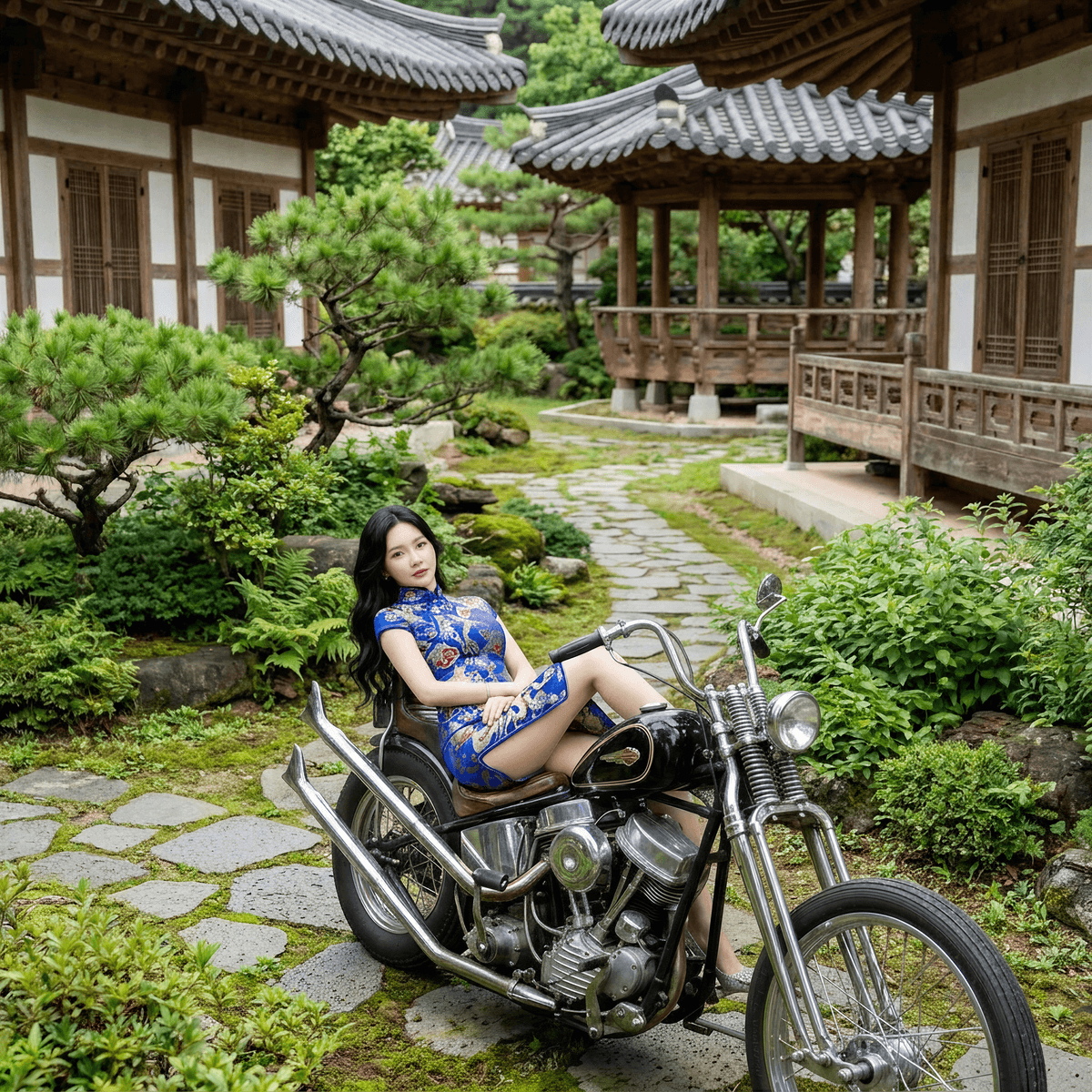 Hanok Garden: Silk Queen