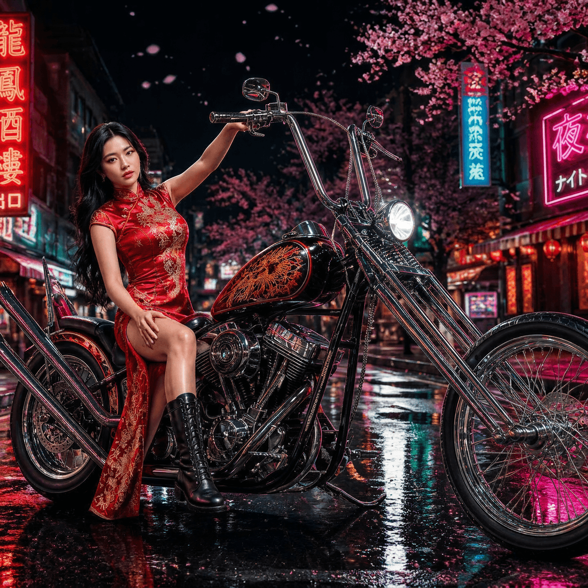 Neon Sakura: Crimson Rider