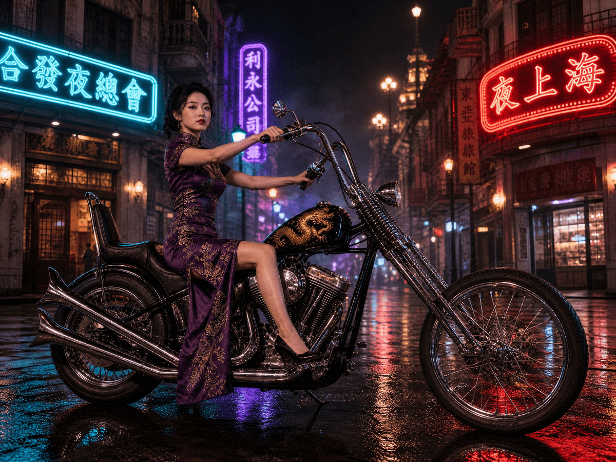 Yè Shànghǎi: Silk & Chrome