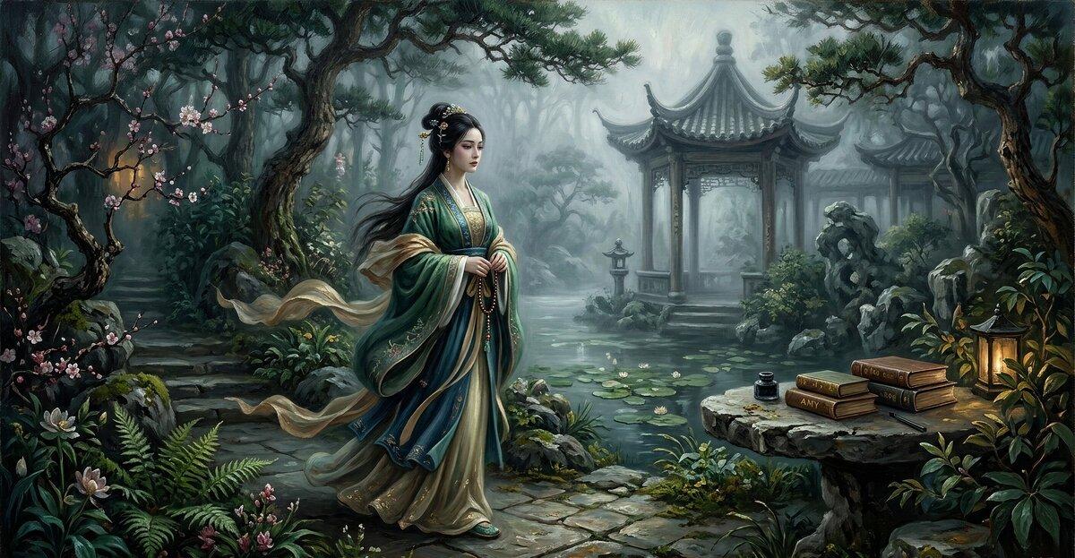 Solitude of the Moon Goddess Chang'e