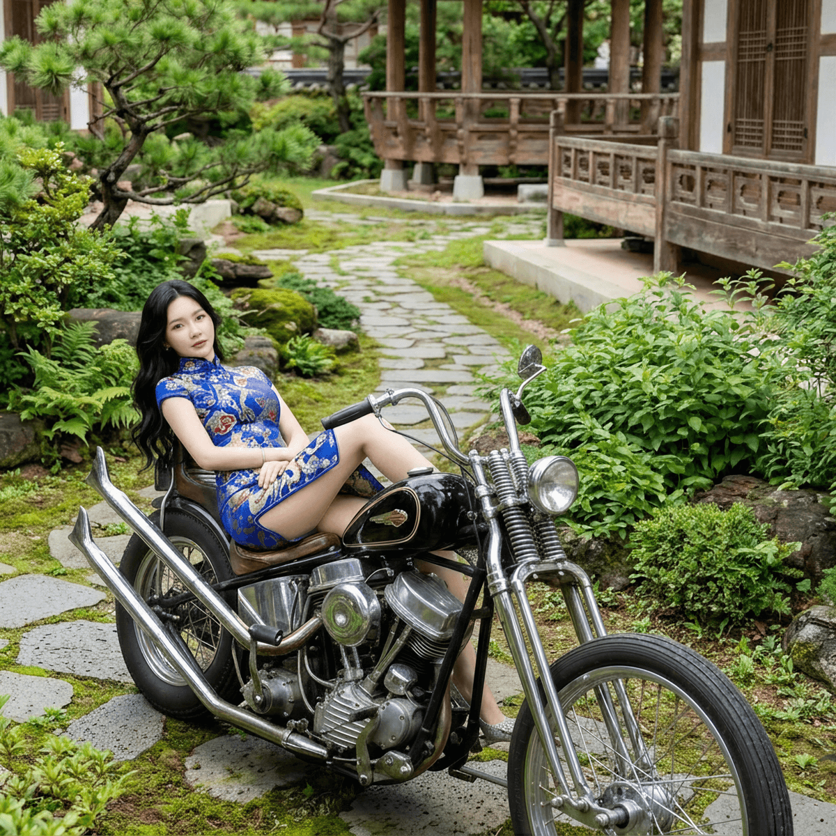 Hanok Garden: Silk Queen