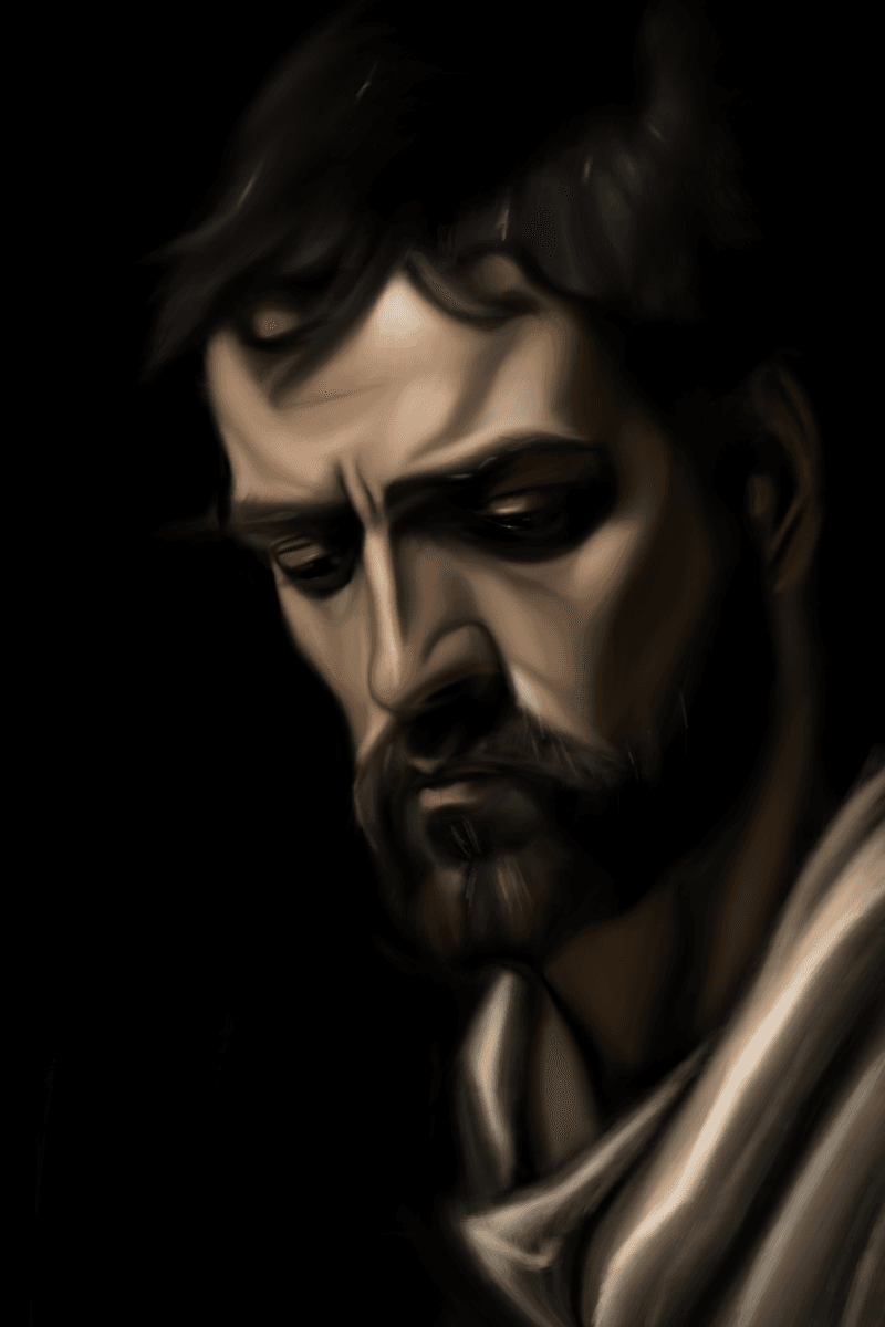 Study of St Matthew