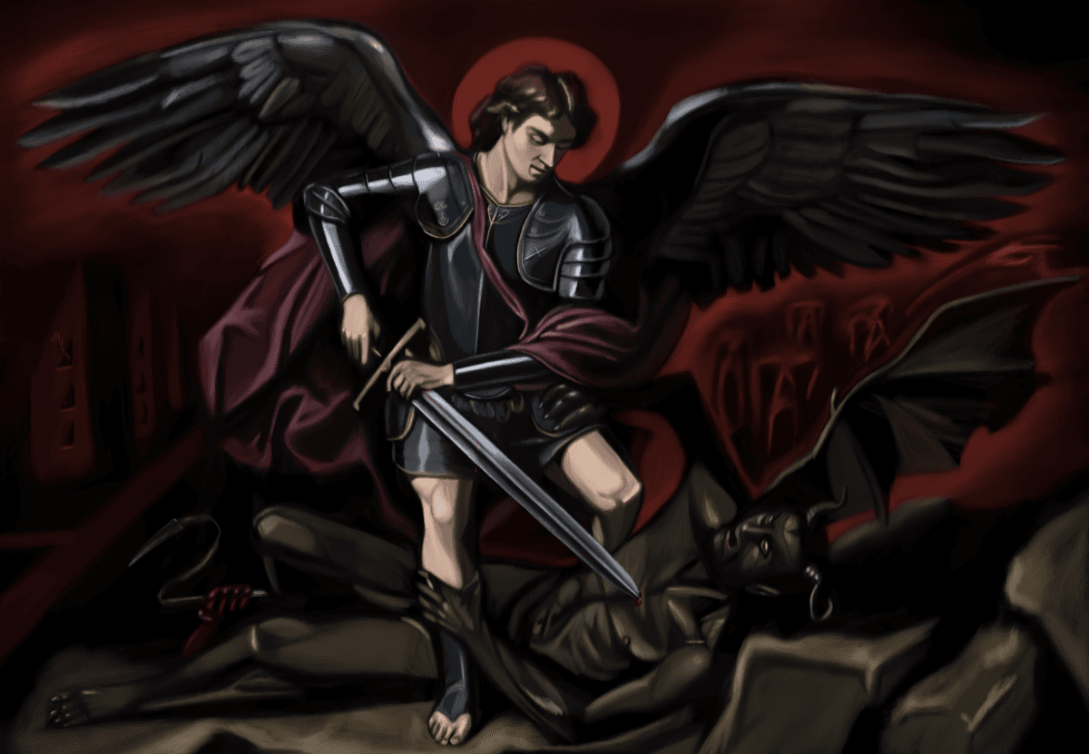 St Michael Defeats The Adversary