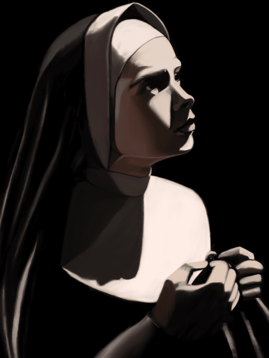 La Sorella Del Rosario - Sacred Realism Nun