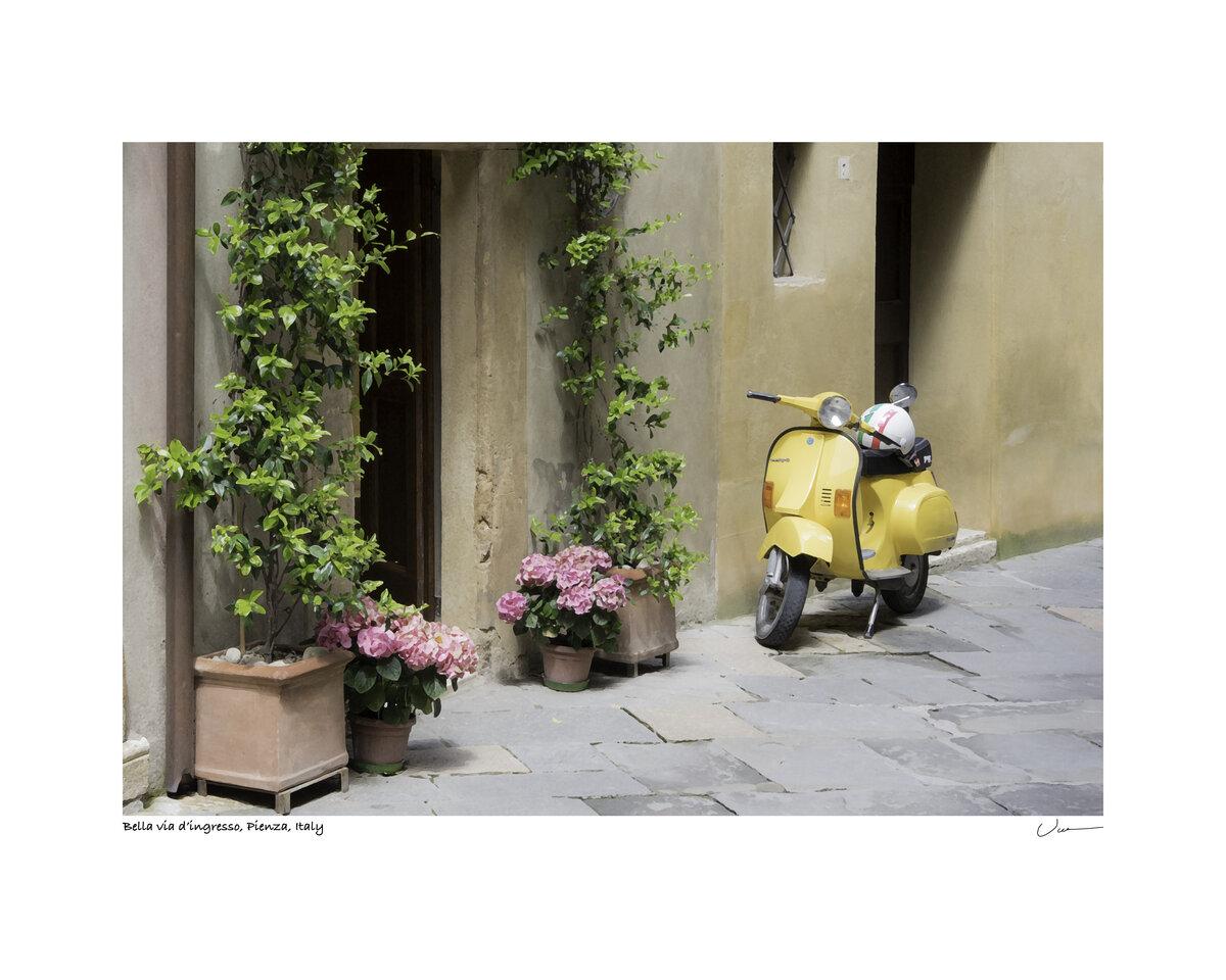 Bella via d'ingresso