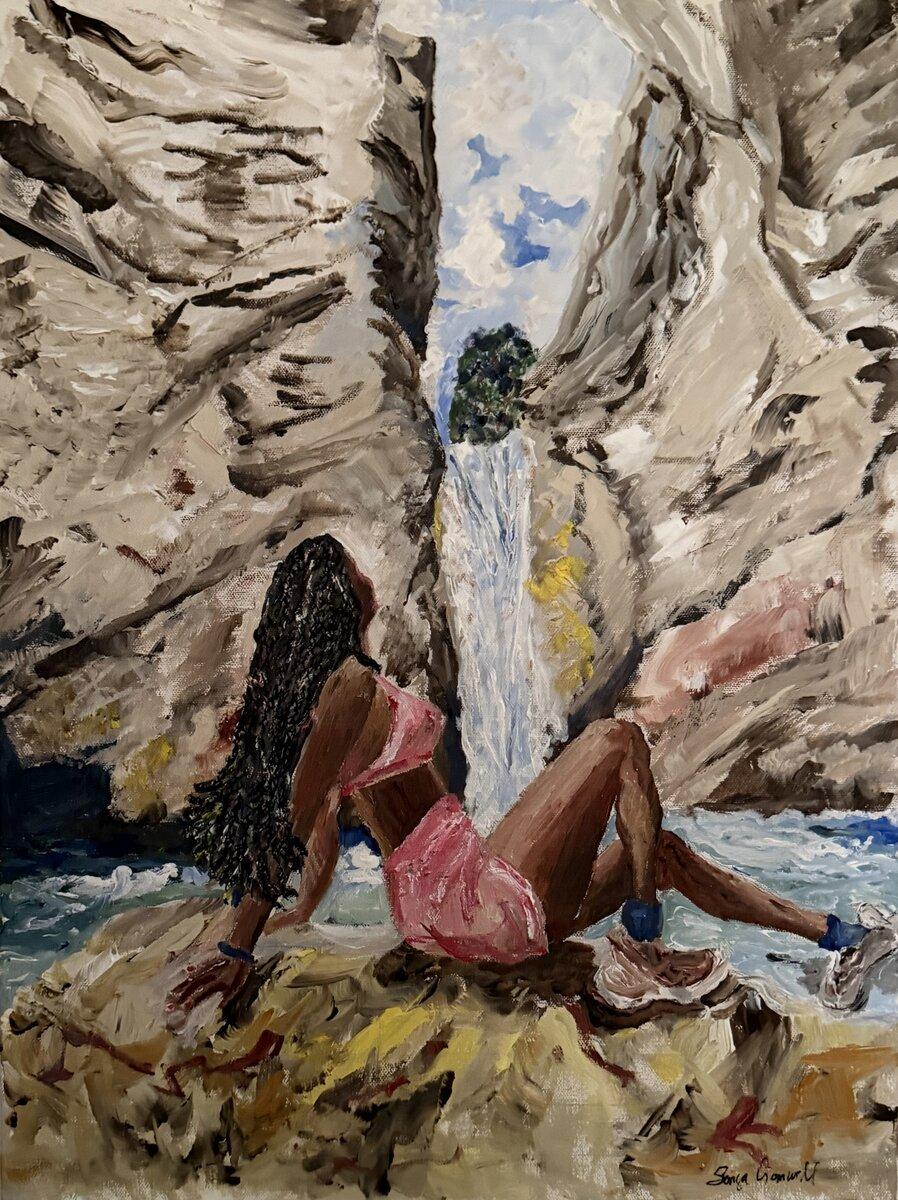 Woman Hiking