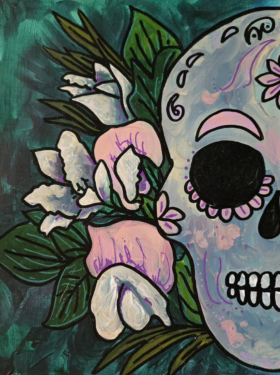 Sweet Pea Skull