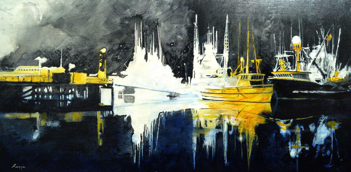 NightimeHarbor40inches