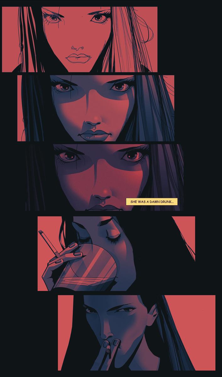 SHE WAS A DAMN DRUNK