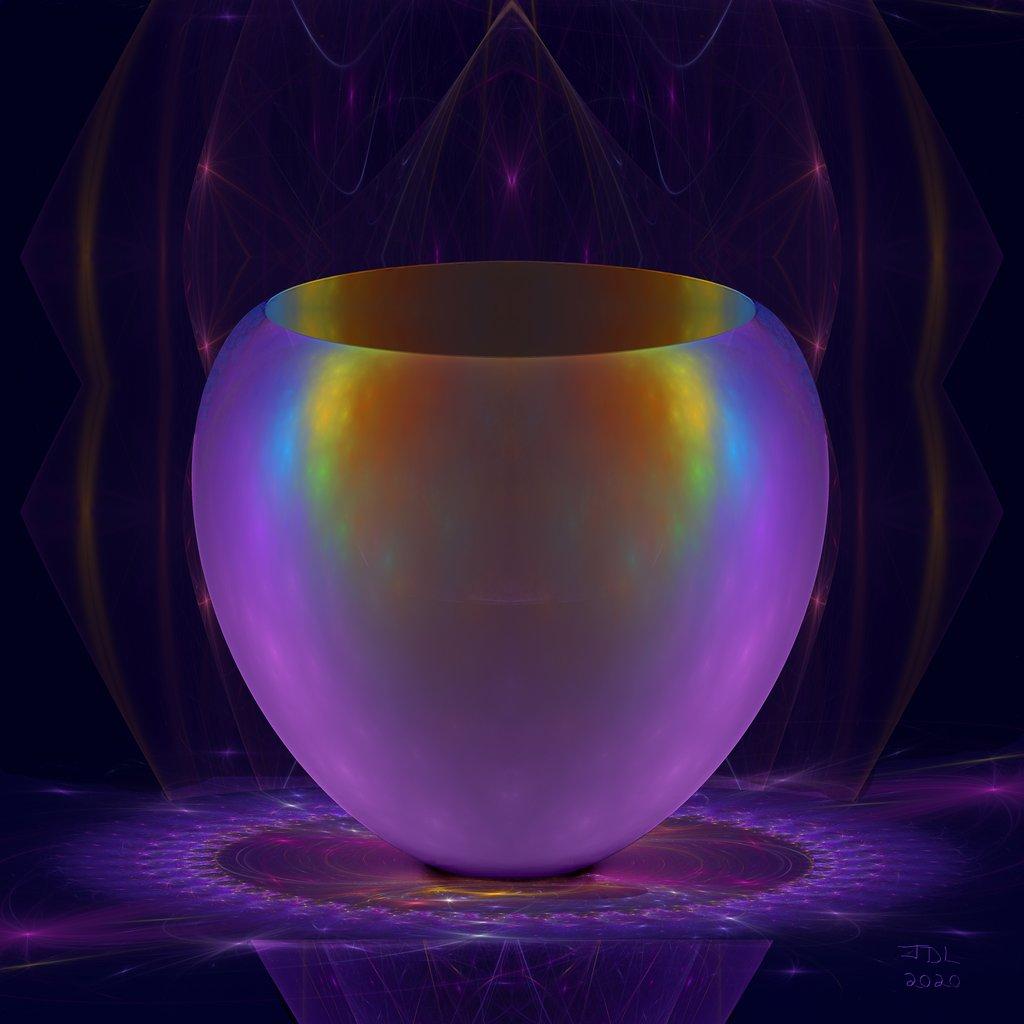 Iridescent Vase