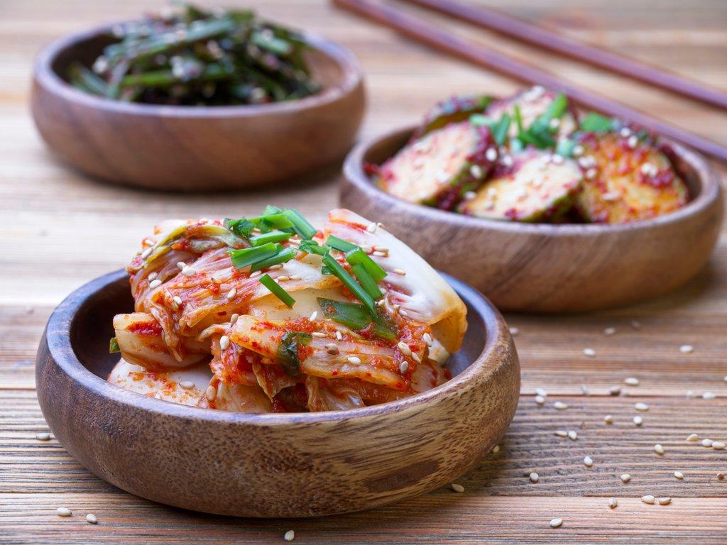 Kimchi in a bowl