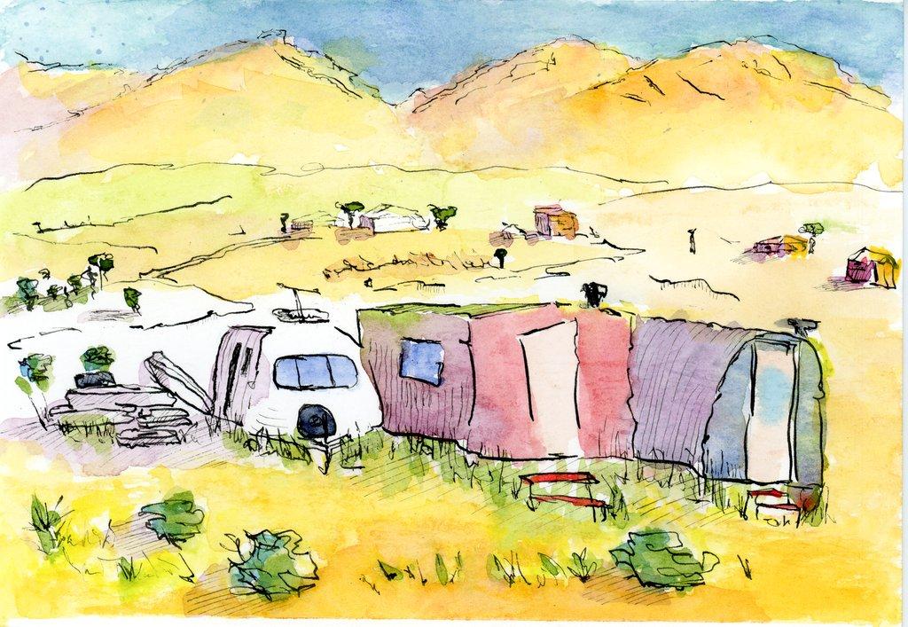 Sheepherder huts