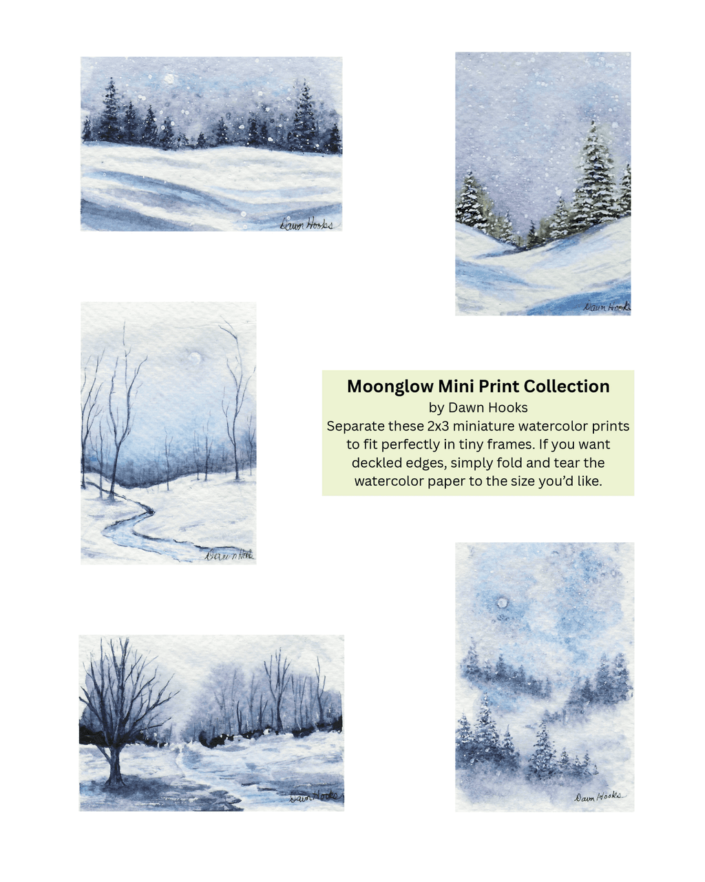 Moonglow Mini Prints