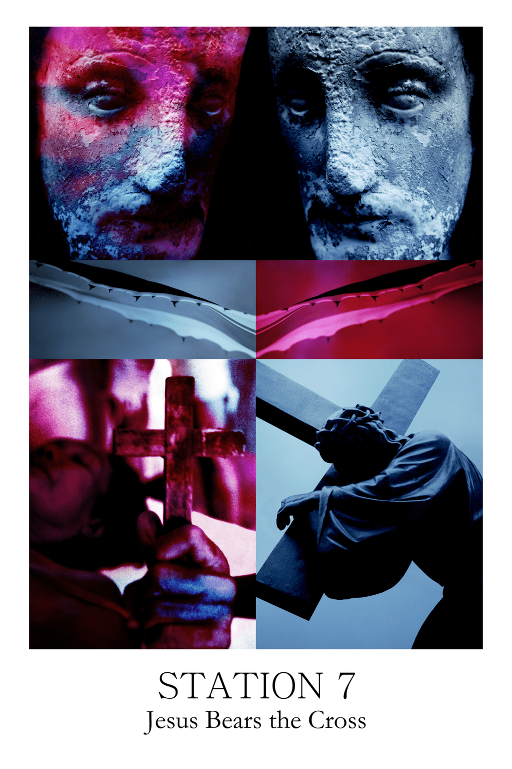 Station 7: Jesus Bears the Cross