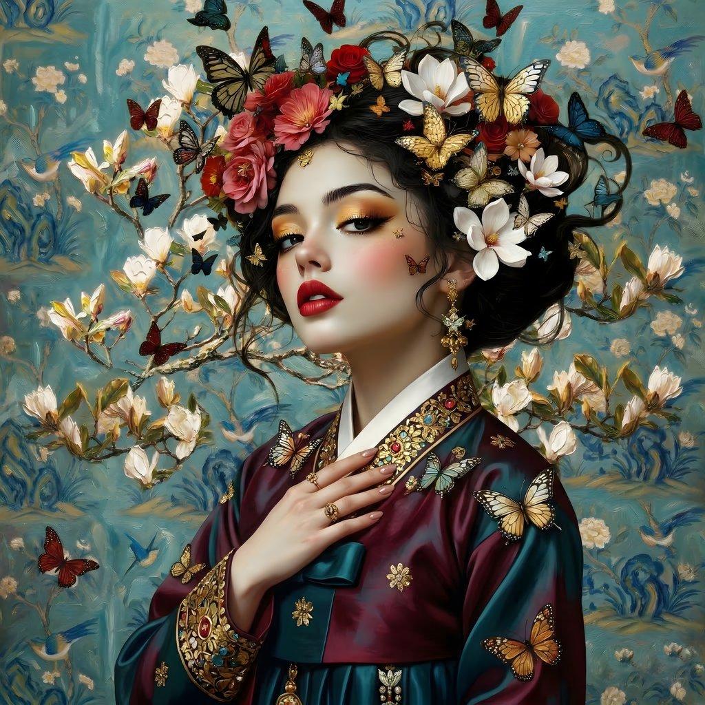 The Whispering Crown: Harmony of Magnolia