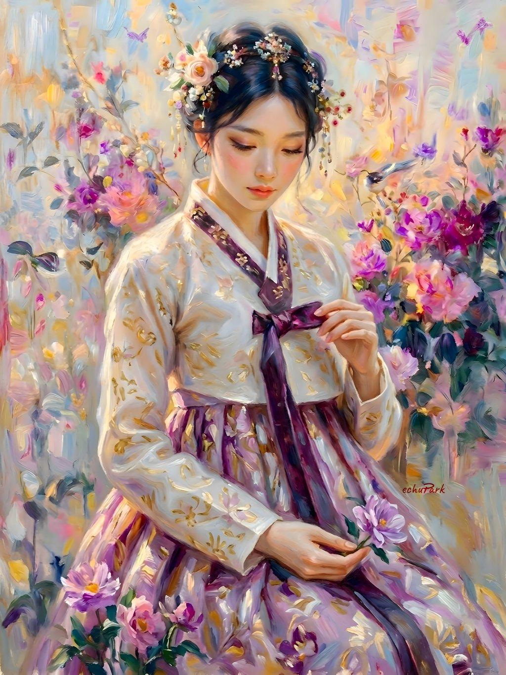 Ilcheol Park – Floral Reverie in Hanbok (2026)