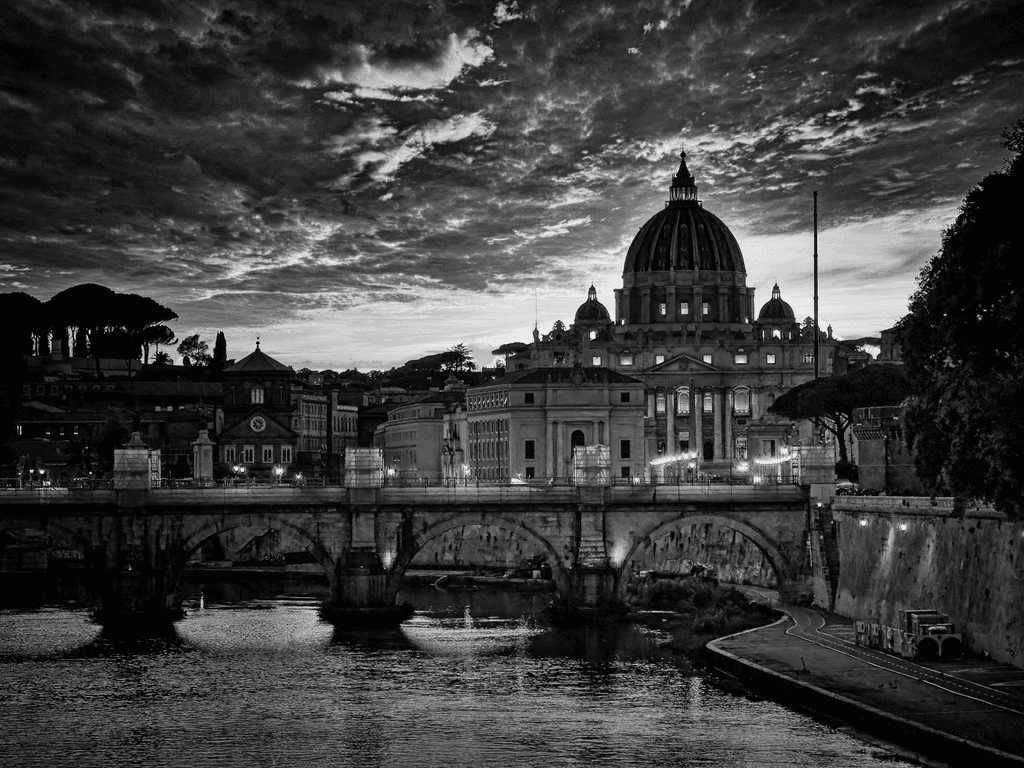 Saint Peter’s Basilica from the Tiber