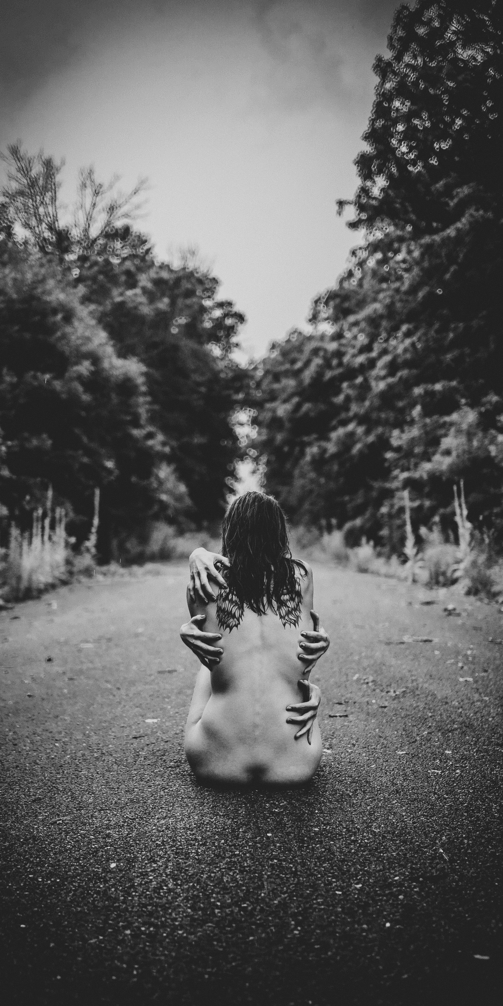 I comfort myself on the road to nowhere