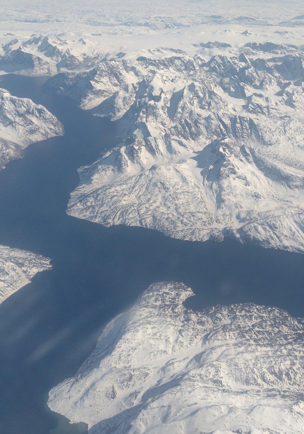 Arctic Moutains Aerial