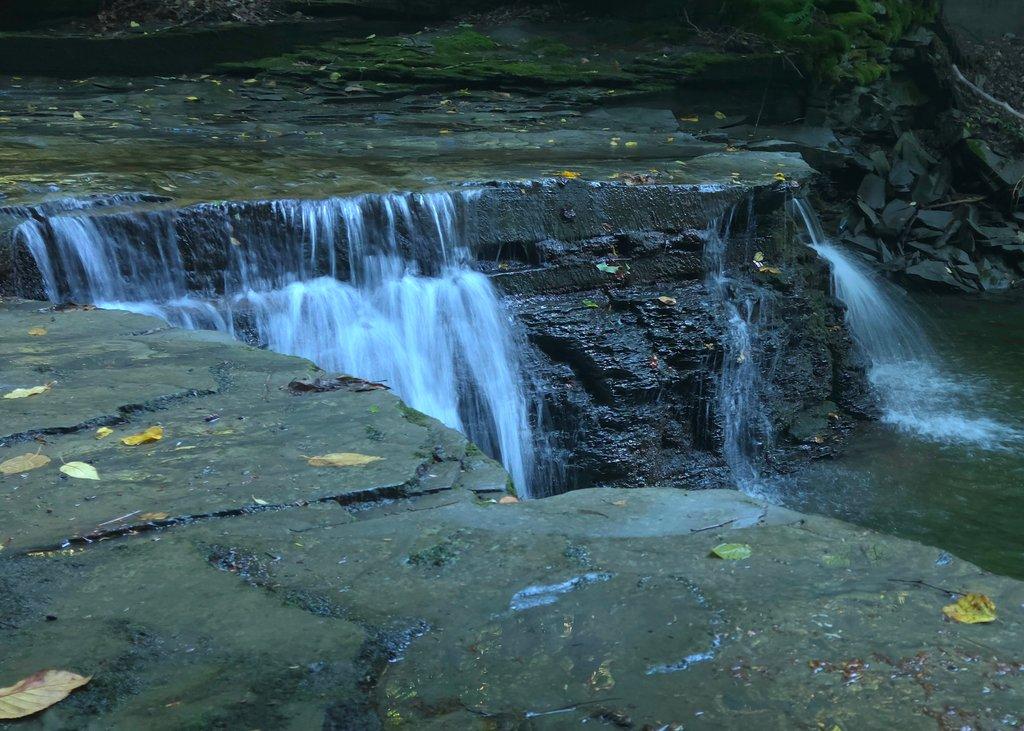 Water Over a Ledge