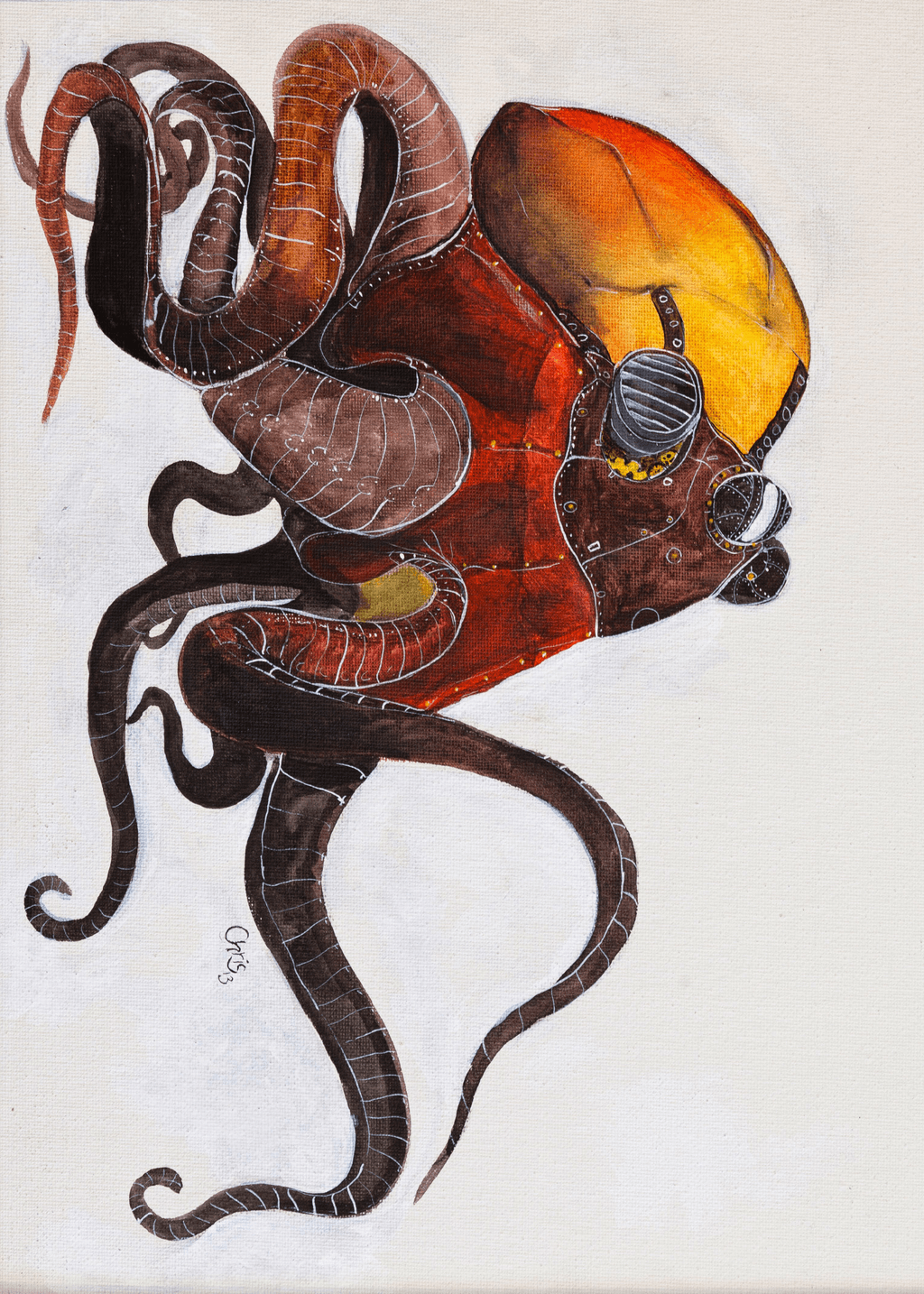 Steampunk Octopus