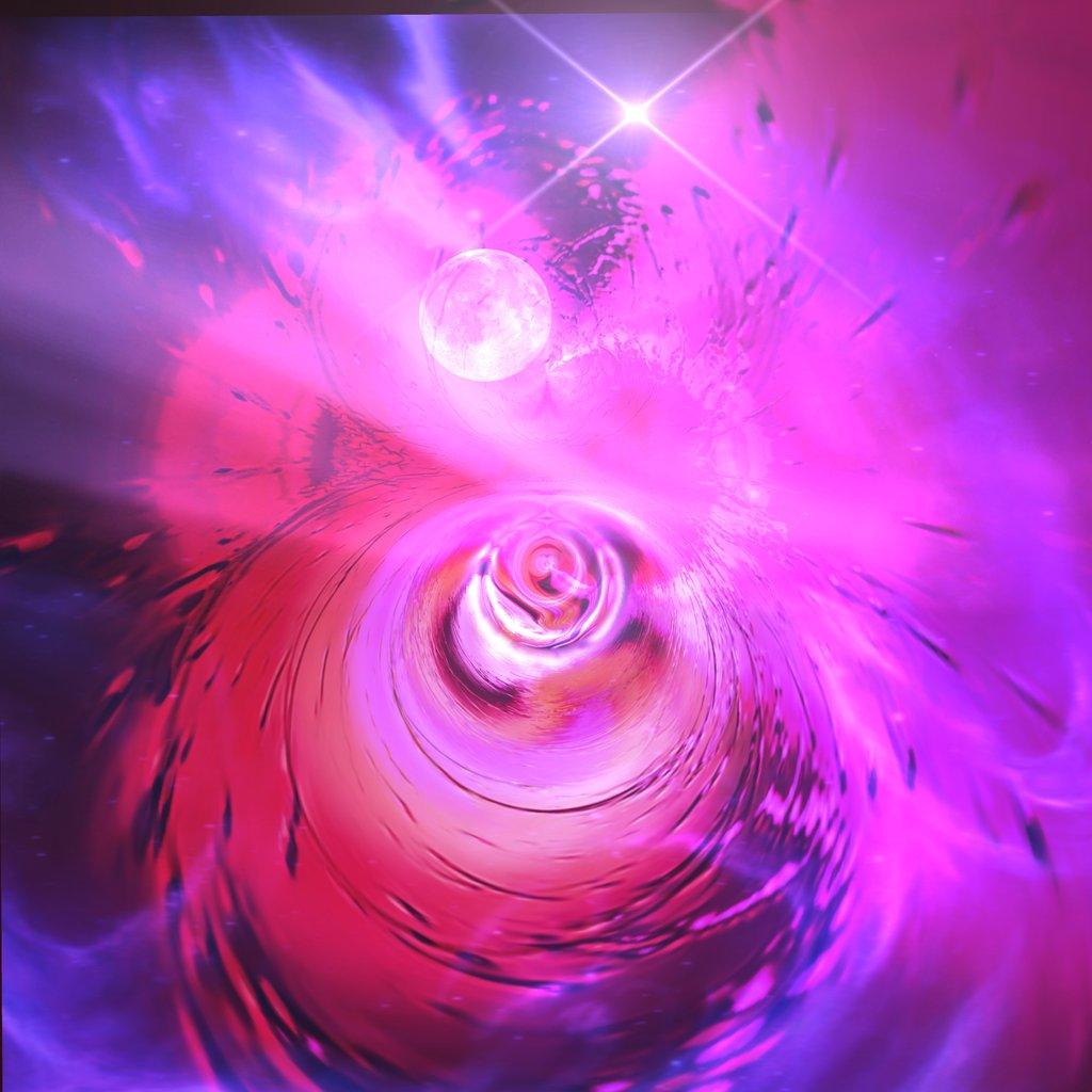 Nebula Bloom in Pink